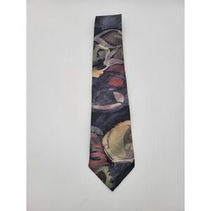 Windridge Mervyn's Men's Neck Tie Designer Retro Classic Design Blue Green Gold